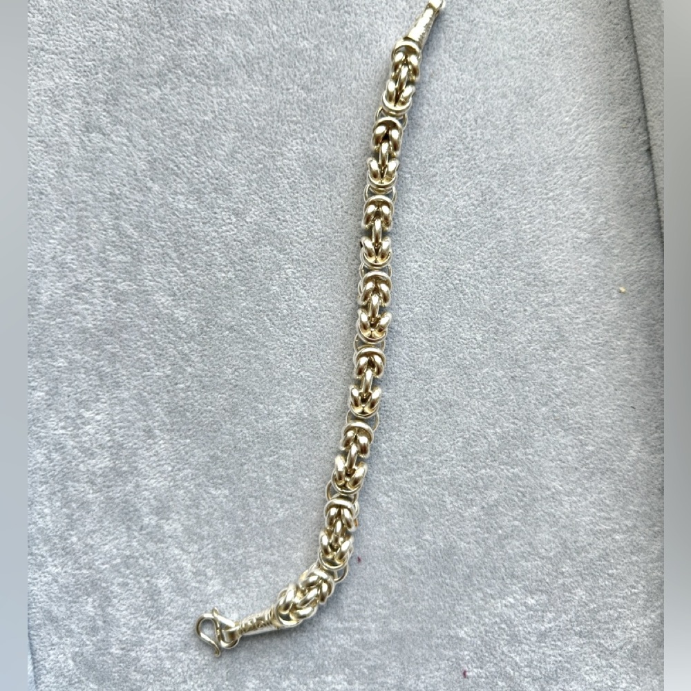 Chunky Silver Bracelet